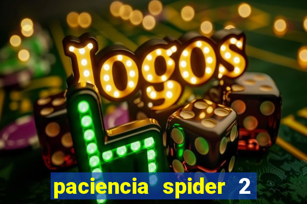 paciencia spider 2 naipes jogar